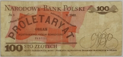 Poland - 100 Zlotych 1988
