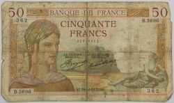 France - 50 Francs 1935