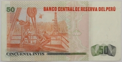Peru - 50 Intis 1987