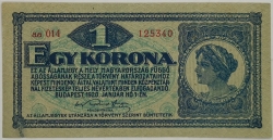 Hungary - 1 Korona 1920 