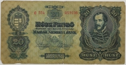 Hungary - 20 Pengo 1930