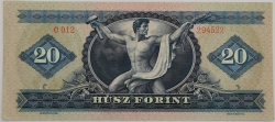 Hungary - 20 Forint 1969