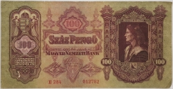 Hungary - 100 Pengo 1930