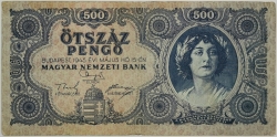 Hungary - 500 Pengo 1945