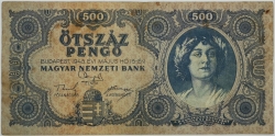 Hungary - 500 Pengo 1945 