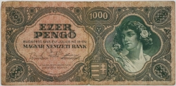 Hungary - 1000 Pengo 1945