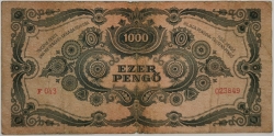 Hungary - 1000 Pengo 1945
