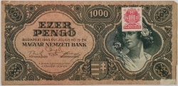 Hungary - 1000 Pengo 1945