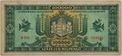 Hungary - 10000 Milpengo 1946