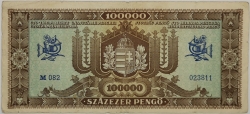 Hungary - 100000 Pengo 1945
