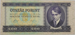 Hungary - 500 Forint 1990