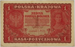 Poland - 1 Mark 1919
