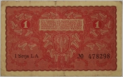 Poland - 1 Mark 1919
