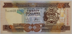 Solomon islands - 20 Dollars 2004