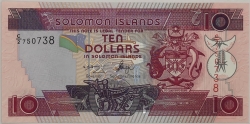 Solomon islands - 10 Dollars 2005