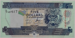 Solomon islands - 5 Dollars 2004