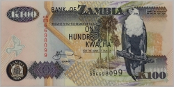 Zambia - 100 Kwacha 2005