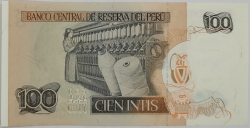 Peru - 100 Intis 1987