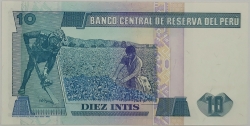 Peru - 10 Intis 1987