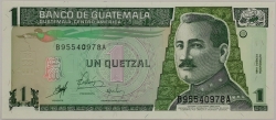 Guatemala - 1 Quetzal 1998