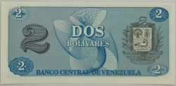 Venezuela - 2 Bolivares 1989