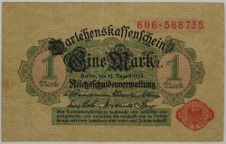 Germany - 1 Mark 1914 Red Seal