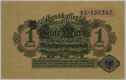 Germany - 1 Mark 1914 Blue Seal