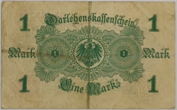 Germany - 1 Mark 1914 Red Seal