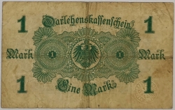 Germany - 1 Mark 1914 Red Seal 