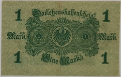 Germany - 1 Mark 1914 Blue Seal - kopie