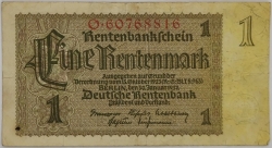 Germany - 1 Rentenmark 1937