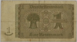 Germany - 1 Rentenmark 1937