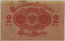 Germany - 2 Mark 1914 Blue Seal 