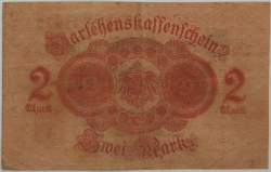 Germany - 2 Mark 1914 Red Seal