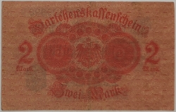 Germany - 2 Mark 1914 Blue Seal 