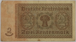 Germany - 2 Rentenmark 1937