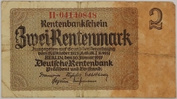 Germany - 2 Rentenmark 1937 