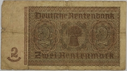 Germany - 2 Rentenmark 1937