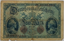 Germany - 5 Mark 1914 