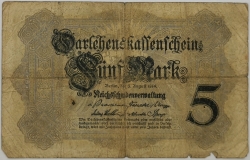 Germany - 5 Mark 1914 