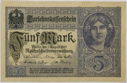 Germany - 5 Mark 1917