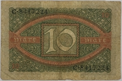 Germany - 10 Mark 1920