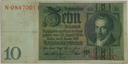 Germany - 10 Reichsmark 1929