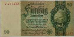 Germany - 50 Reichsmark 1933