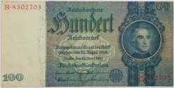 Germany - 100 Reichsmark 1935