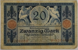 Germany - 20 Mark 1915