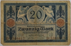 Germany - 20 Mark 1915