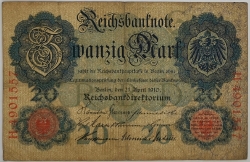 Germany - 20 Mark 1910
