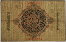 Germany - 20 Mark 1910