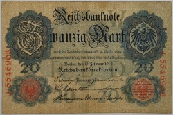 Germany - 20 Mark 1914